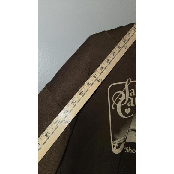 SABRINA CARPENTER SHORT N SWEET BROWN TOUR DOUBLE SIDED HOODIE SZ 3XL NEW 🔥 - Picture 5 of 8